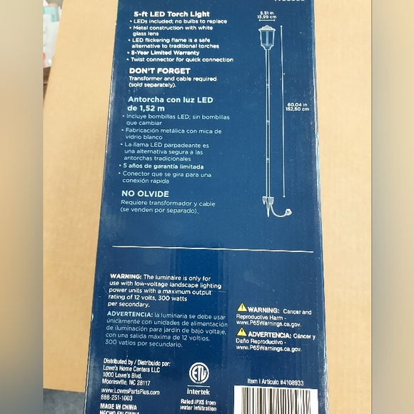 5-ft LED Torchlight (New) - Picture 2 of 3